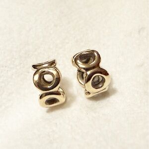 Pandora Retired 14K Gold Link Spacer Solid 14K Gold Spacer - 750222